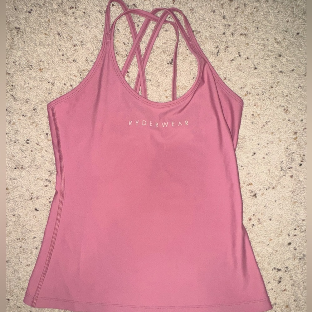 Ryderwear crossback active tank top. XS. EUC.